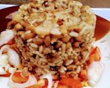 A picture of step 6 of Onion Flavoured Rice and Beans.