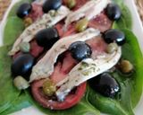 Foto del paso 4 de la receta: Ensalada de espinacas, tomate y boquerones en vinagre
