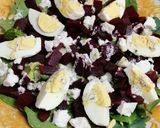 Foto del paso 9 de la receta Ensalada de remolacha con vinagreta de queso de cabra
