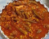 عکس مرحله 1 از دستور خورش بامیه