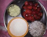 स्टोॢबेरी रोल रेसिपी स्टेप 1 फोटो 