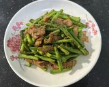 Hình bước làm 4 của món SP.0946 - Bò Xào Đậu Đũa Teriyaki