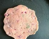 A picture of step 4 of Vegetable uthappam.