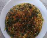 Foto del paso 8 de la receta: Tortilla de acelgas rojas rellena de jamón y queso