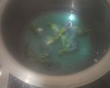 A picture of step 1 of Butterfly pea flowers tea.