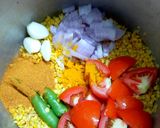 A picture of step 1 of Tiffin sambar.