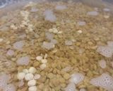 Foto del paso 2 de la receta: Sopa de lentejas con carne y cábano