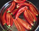 A picture of step 1 of Baked Cream Cheese Jalapeño Poppers.