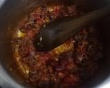 A picture of step 8 of Gizzard stew.