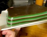 Foto langkah ke 12 dari resep Kue Lapis Pepe Tepung kanji.