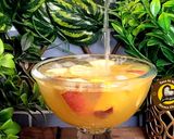 A picture of step 2 of Spanish Virgin Fruit Sangria Mocktail Non Alcoholic.