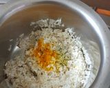 A picture of step 3 of Gobindobhog rice (sweet).