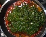 A picture of step 4 of Mrenda #vegetablecontest.