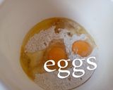 A picture of step 4 of Coconut Pancakes.