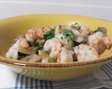 Foto del paso 8 de la receta: Rehogado de gambas con setas