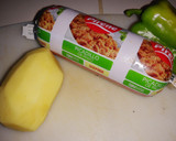 Foto del paso 1 de la receta: Picadillo de pavo con papas