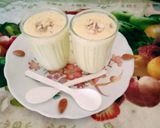 A picture of step 5 of Delicious healthy summer special Saffron almond shake.