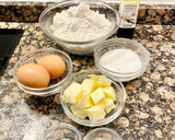 Foto del paso 1 de la receta: Pastel con crema de almendras y mascarpone (Cake with almond cream and mascarpone)