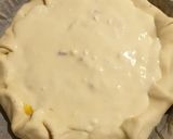 Une image de l'étape 5 de Quiche chèvre jambon oignons.