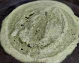 Hesaru kalu Dose Pessarattu Dosa recipe step 4 photo