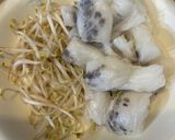 Hình bước làm 1 của món Bánh Cuốn Chay