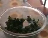 A picture of step 1 of Spinach shamsavera.