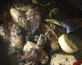 Foto langkah ke 7 dari resep Cumi Hitam Putih Telur.