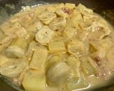 Foto del paso 2 de la receta: Patatas con alcachofas y jamón
