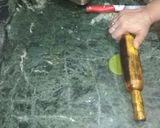 A picture of step 3 of Palak Papdi.