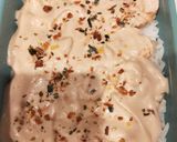 A picture of step 5 of Easy and Simple Salmon Mentai (without blowtorch).