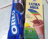 Foto langkah ke 1 dari resep Oreo cake super simple.