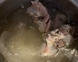 Hình bước làm 1 của món Bún Mọc