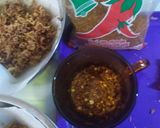 Gambar langkah 4 resipi Sambal Garing Bunga Kantan.