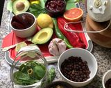 Une image de l'étape 2 de Houmous au festival des couleurs.