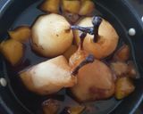 A picture of step 3 of My Roast Pear,Mango & Rum flavoured Syrup.