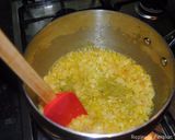 A picture of step 6 of Kufteh bozbash (stuffed meatball).
