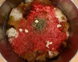 A picture of step 4 of Grandma’s Spanish Salmorejo.