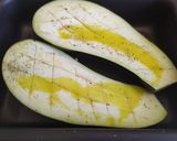 Une image de l'étape 2 de Aubergine farcie au thon.