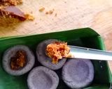 Gambar langkah 5 resipi Cecemek Pulut Hitam.