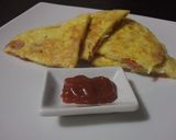 Foto del paso 6 de la receta: Tortilla de arroz con salchichas
