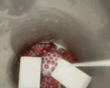 Red berry milkshake🍧