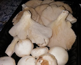 Foto del paso 1 de la receta: Es Tiempo de Setas 🍄🌹💐🍀💚♥️😋🤗🍷🧡💖