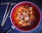 Foto langkah ke 5 dari resep Sundubu Jjigae (Sup Tahu Pedas).
