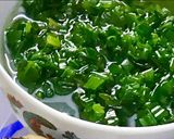 Hình bước làm 1 của món Sò Điệp Nướng Trứng Cút Mỡ Hành