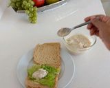 ক্রীমি চিকেন স্যানডউইচ (Creamy Chicken Sandwich recipe in Bengali) রেসিপির ধাপ 4 ছবি