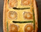 Foto del paso 14 de la receta: Quiche de espárragos trigueros, shiitakes, jamón y queso de cabra