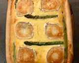 Foto del paso 14 de la receta: Quiche de espárragos trigueros, shiitakes, jamón y queso de cabra