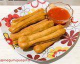 Foto langkah ke 4 dari resep Cakwe dan Sambal Gampang Anti Gagal Ala Pita.