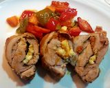 Foto del paso 13 de la receta Solomillo de cerdo relleno