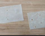 A picture of step 2 of Dragon rolls.